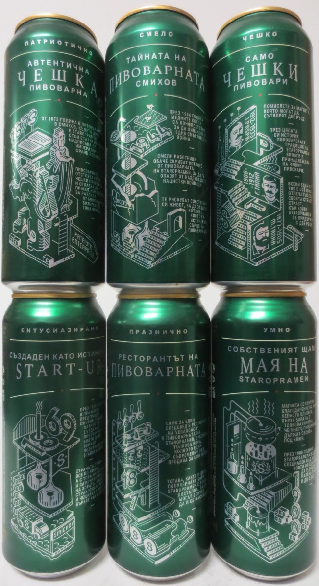 Staropramen EST IN PRAGUE LIMITED Stories EDITION (50cl) (B/O) č.6/6