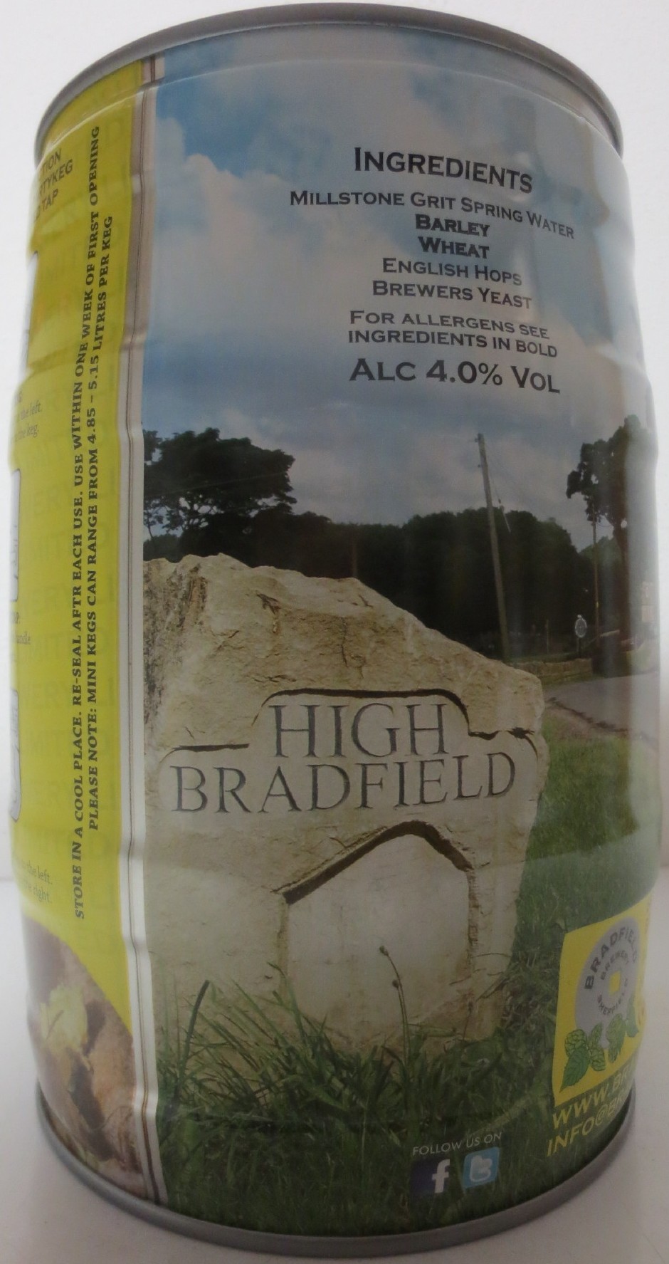 BRADFIELD BREWERY FARMERS BROWN COW (5L) Nr.2 