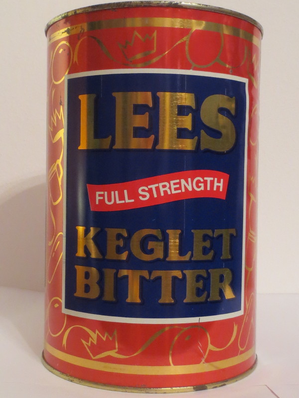 LEES FULL STRENGTH KEGLET BITTER (386cl)