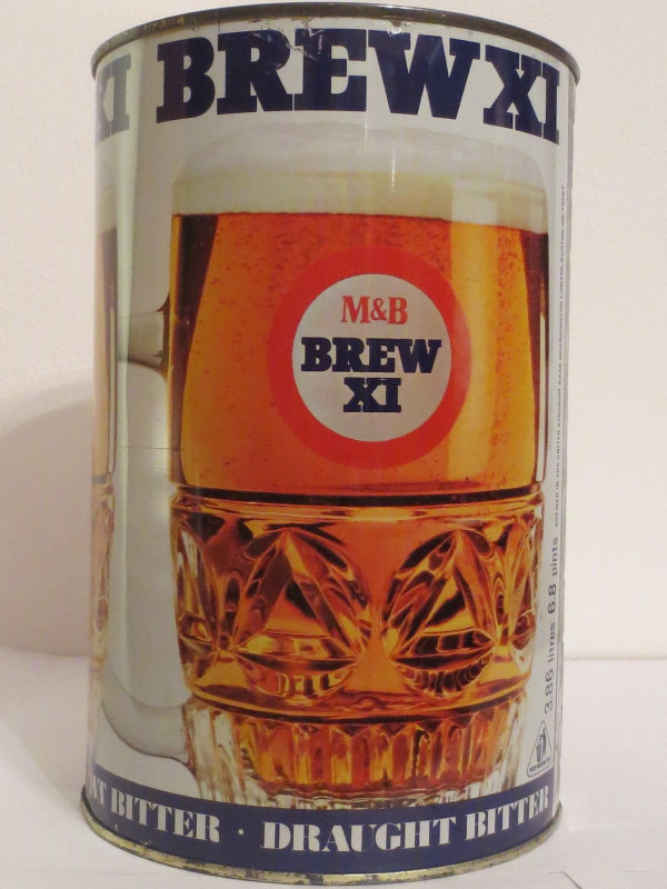 M & B BREW XI DRAUGHT BITTER (386cl) Nr.2