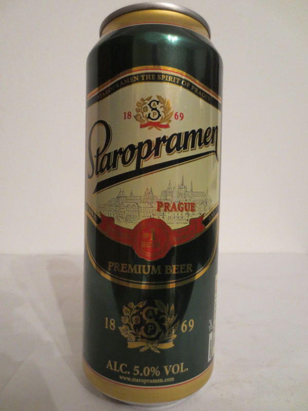 Staropramen PRAGUE PREMIUM BEER (50cl) (B/O)