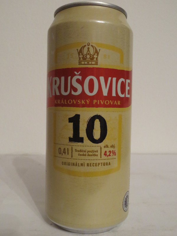KRUŠOVICE KRÁLOVSKÝ PIVOVAR 10 (40cl) - lesklá verze