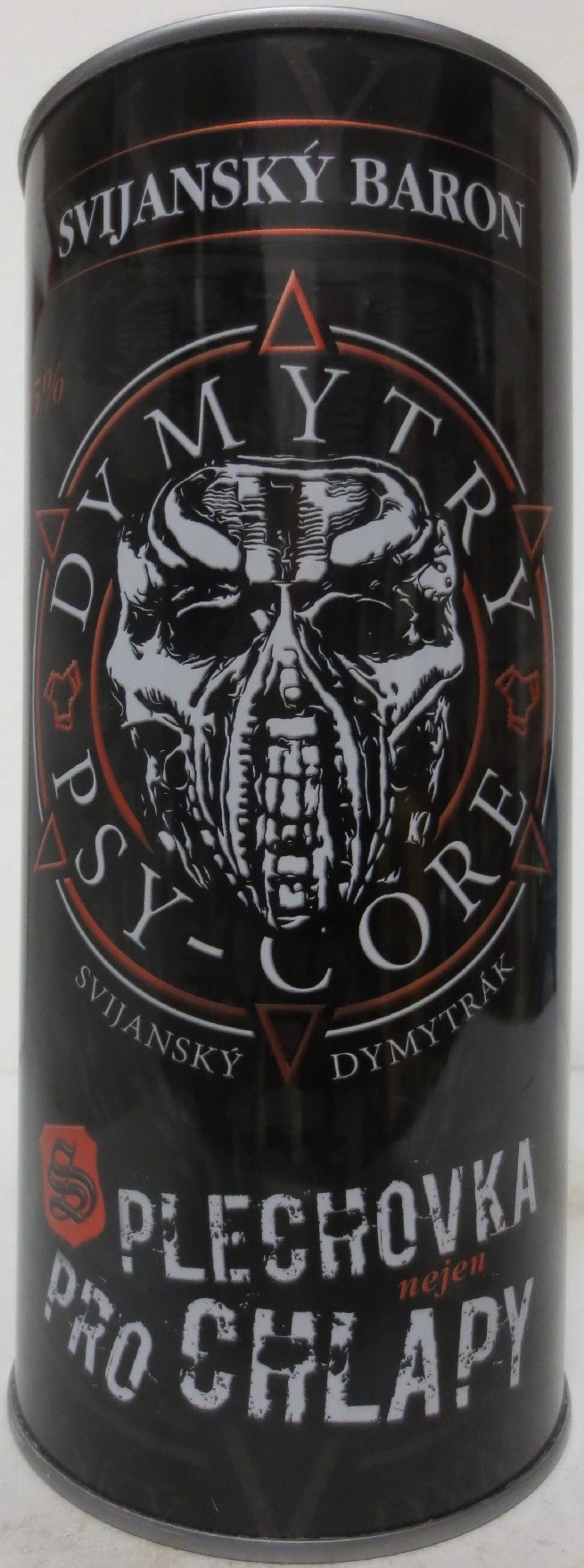 Svijany SVIJANSKÝ BARON DYMYTRY PSY CORE PLECHOVKA PRO CHLAPY (200cl) č.1 