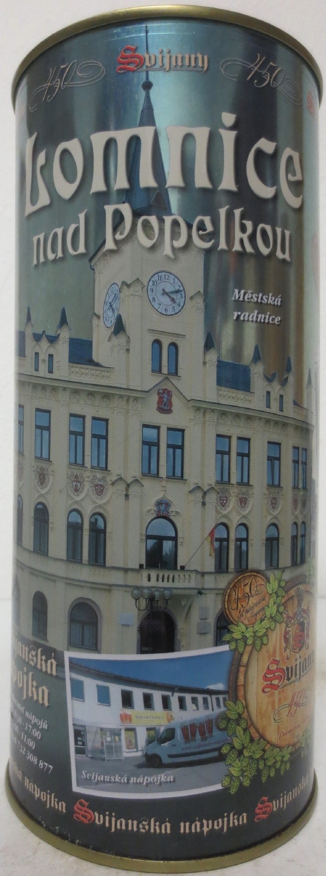 Svijany 450 Prémiový ležák Lomnice nad Popelkou (200cl) č.1 