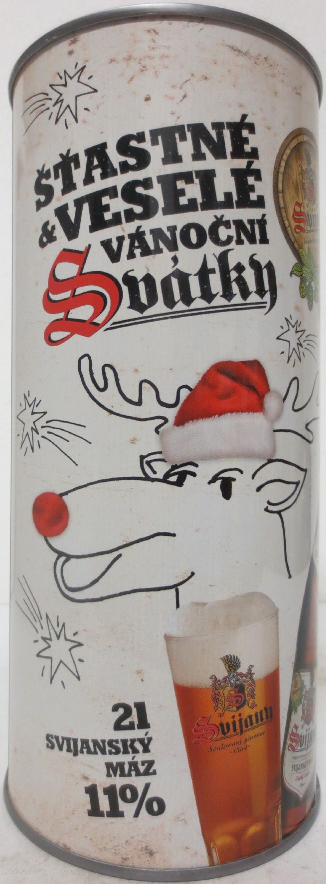 Svijany SVIJANSKÝ MÁZ ŠŤASTNÉ & A VESELÉ VÁNOČNÍ Svátky (200cl) č.1 