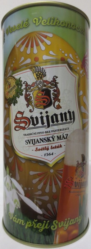 Svijany SVIJANSKÝ MÁZ Veselé Velikonoce Vám přejí Svijany (200cl) č.1