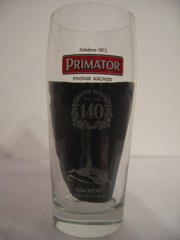 PRIMÁTOR PIVOVAR NÁCHOD 1872-2012 140 NÁCHOD CZECH REPUBLIC (0,5L)