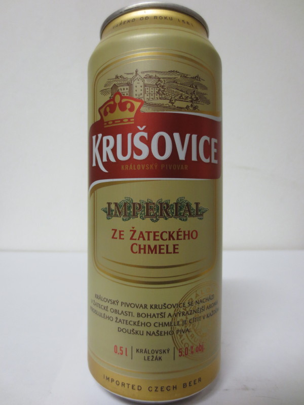 KRUŠOVICE IMPERIAL ZE ŽATECKÉHO CHMELE (50cl)