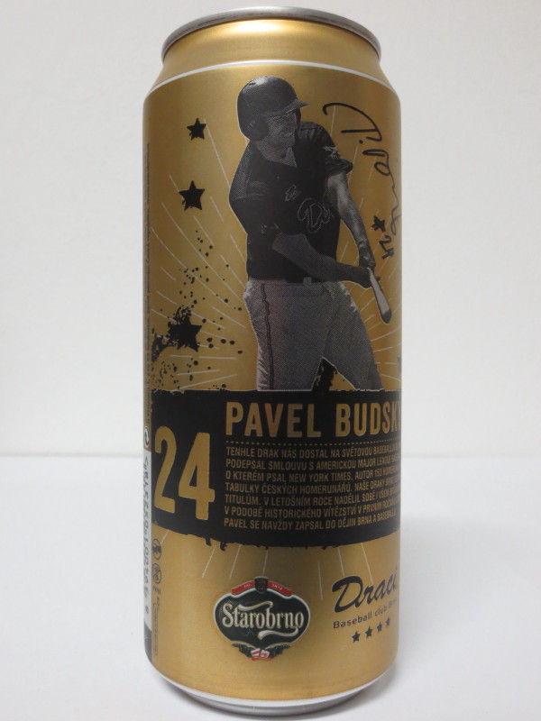 Starobrno MEDIUM Morava fandíme srdcem 24 PAVEL BUDSKÝ (40cl)