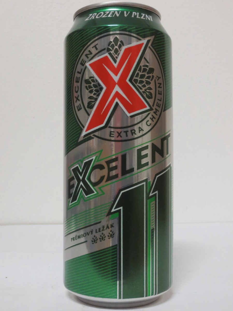 EXCELENT EXTRA CHMELENÝ 11 ZROZEN V PLZNI č.2 (50cl) (B/O)