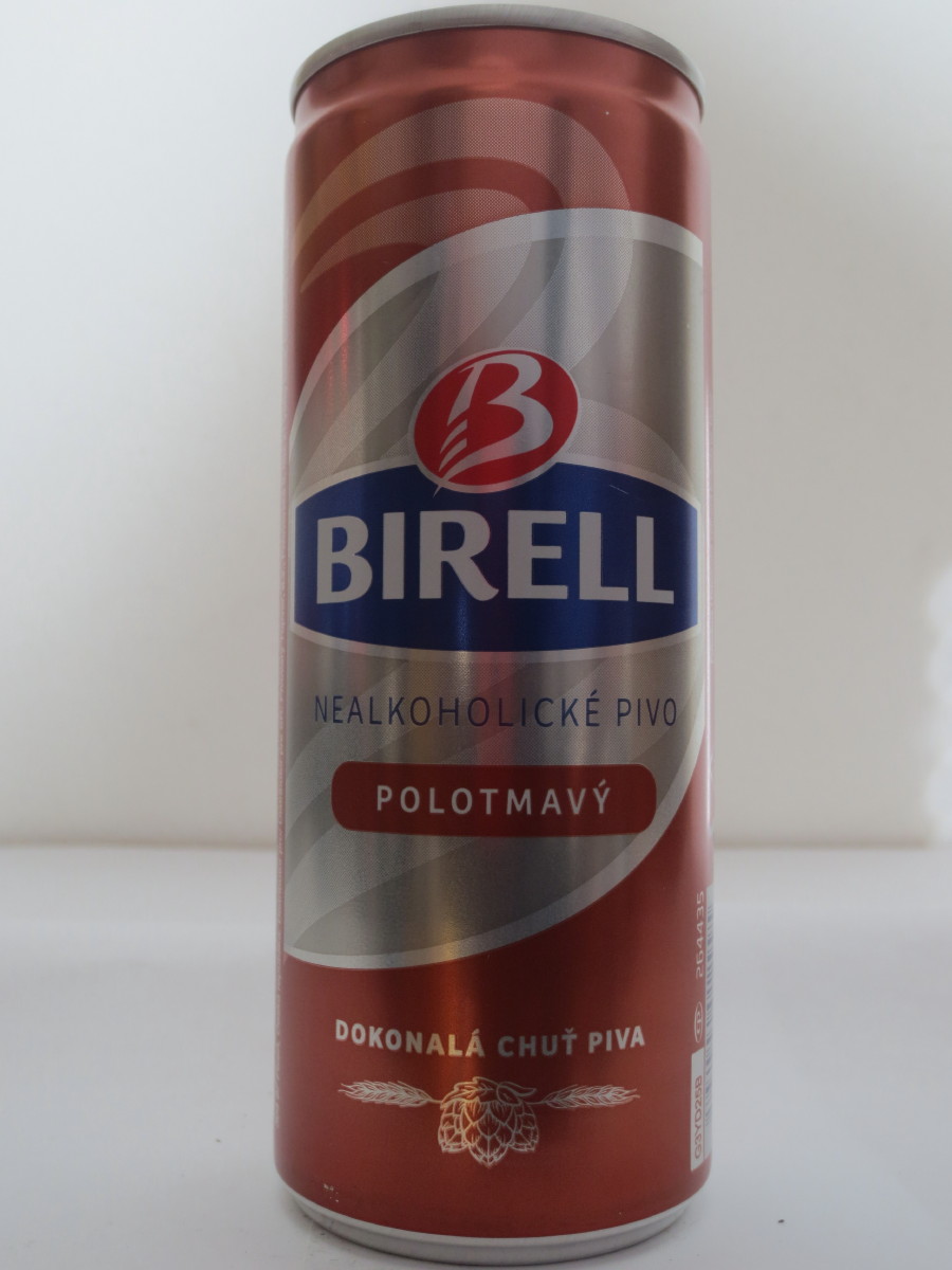 BIRELL NEALKOHOLICKÉ PIVO POLOTMAVÝ (25cl) (B/O)