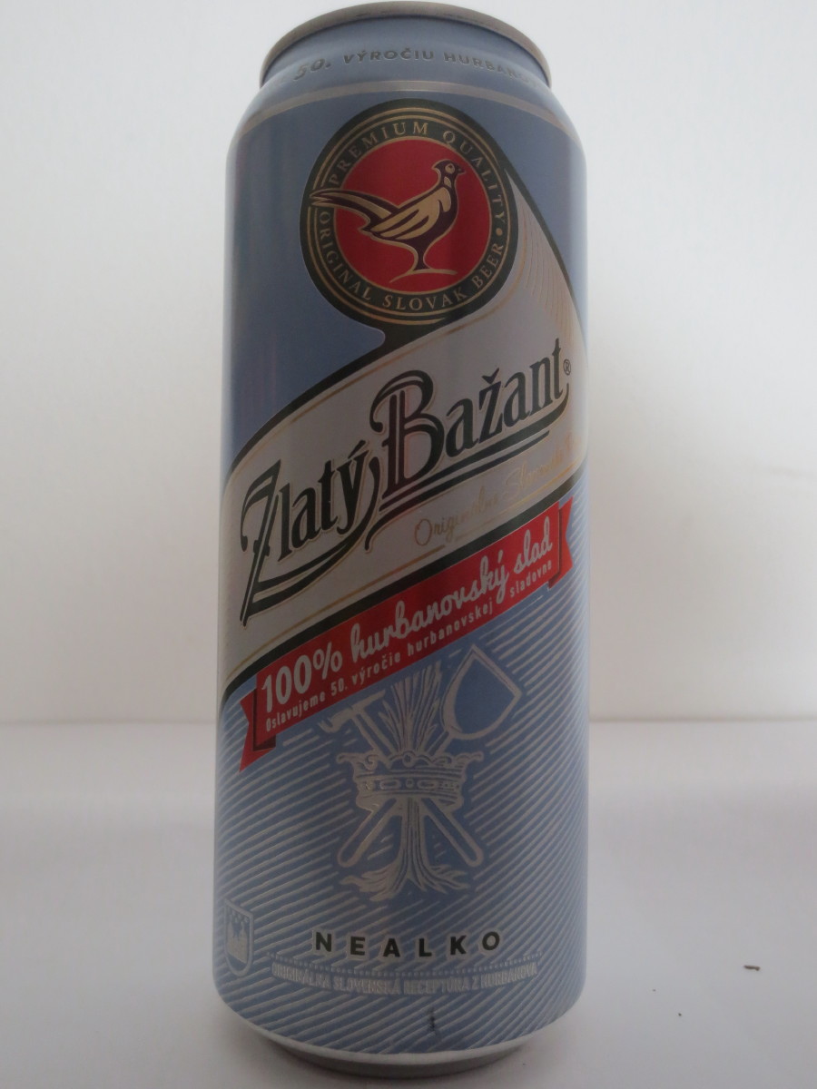 Zlatý Bažant NEALKO 100% hurbanovský slad (50cl) (B/O)