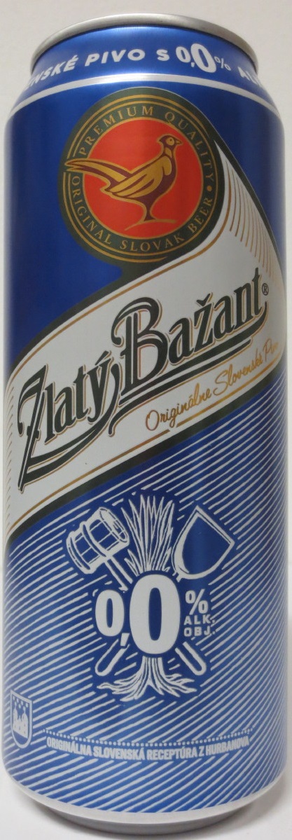 Zlatý Bažant 0,0% ALK. OBJ. (50cl) (B/O)