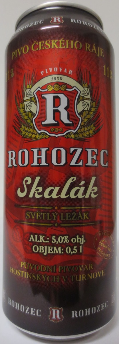ROHOZEC Skalák SVĚTLÝ LEŽÁK (50cl) (B/O) č.1