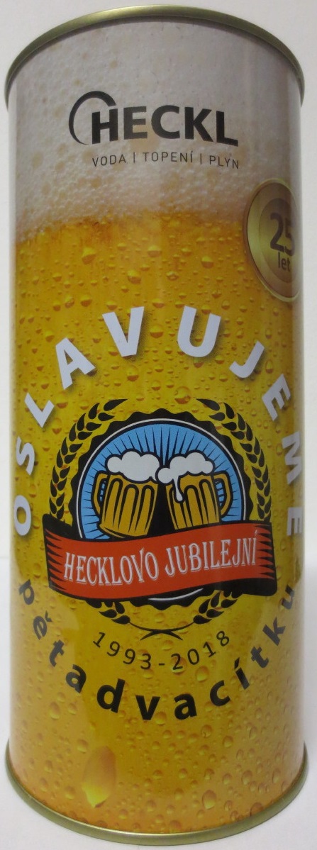 Svijany SVIJANSKÝ RYTÍŘ HECKL HECKLOVO JUBILEJNÍ OSLAVUJEME pětadvacítku (200cl) č.1 