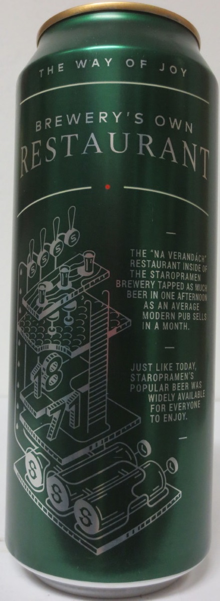 Staropramen BREWERY (50cl) (B/O) č.2