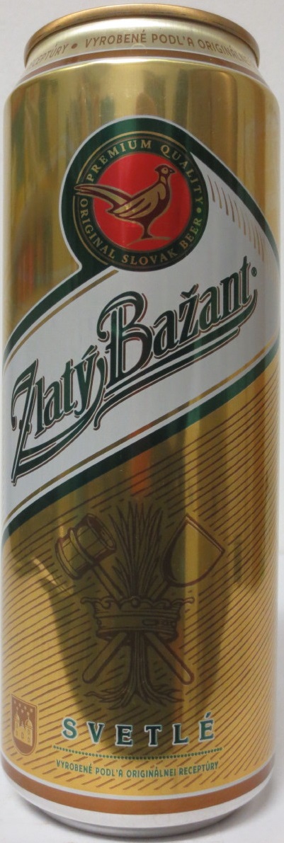 Zlatý Bažant SVETLÉ (50cl) (B/O) č.2