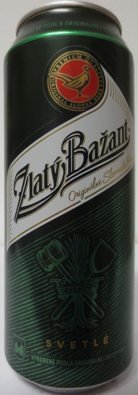 Zlatý Bažant SVETLÉ (50cl) č.1