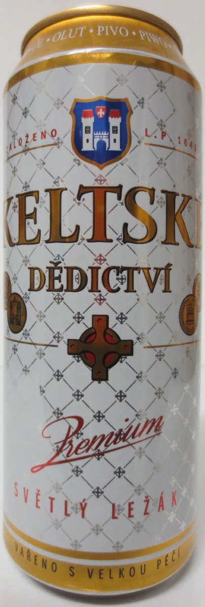 KELTSKÉ DĚDICTVÍ Premium CZECH LAGER (50cl) (B/O)