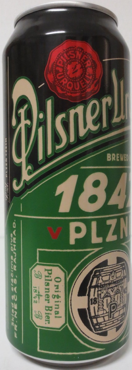 Pilsner Urquell 1842 PLZNI. (50cl) (B/O)