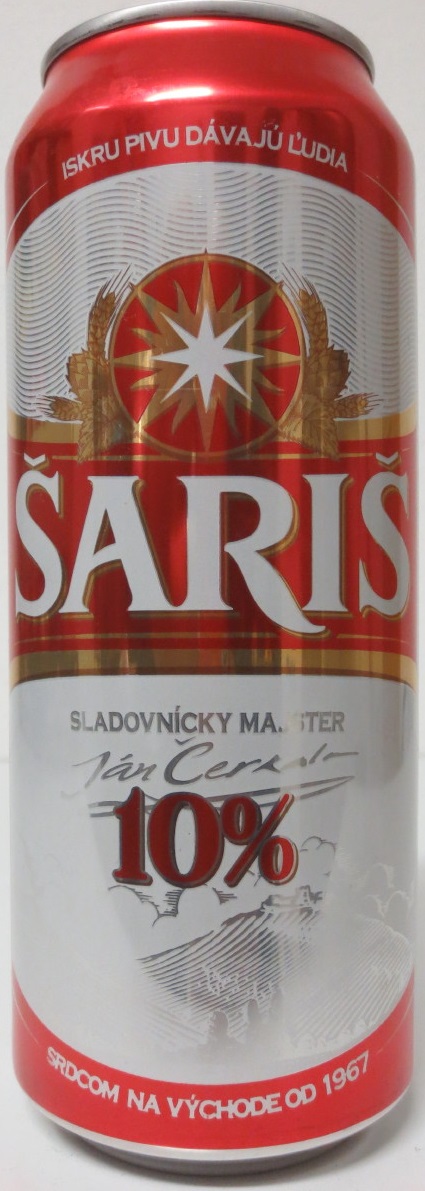 ŠARIŠ 10% (50cl) (B/O) č.2