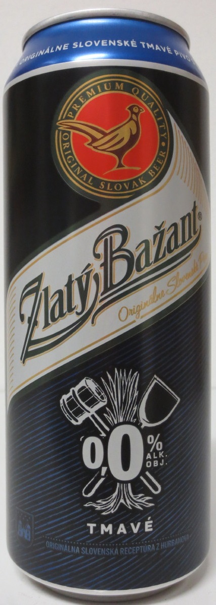 Zlatý Bažant 0,0% ALK. OBJ. TMAVÉ (50cl) (B/O)