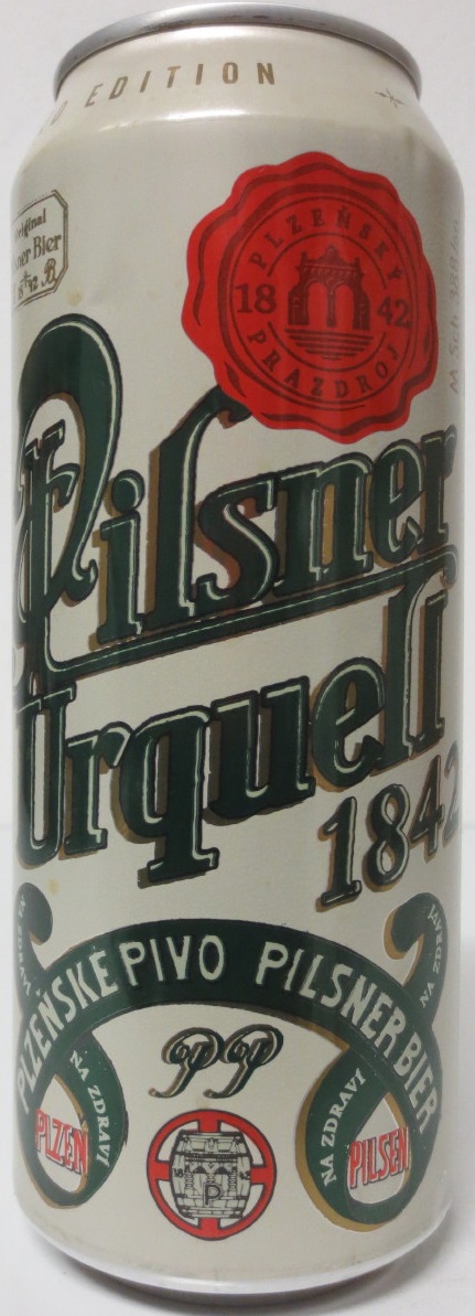 Pilsner Urquell 1842 PLZEŇSKÉ PIVO PILSNER BIER (50cl) (T/O)