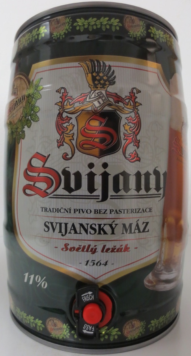 Svijany SVIJANSKÝ MÁZ - Světlý ležák - 1564 - (5L) č.1