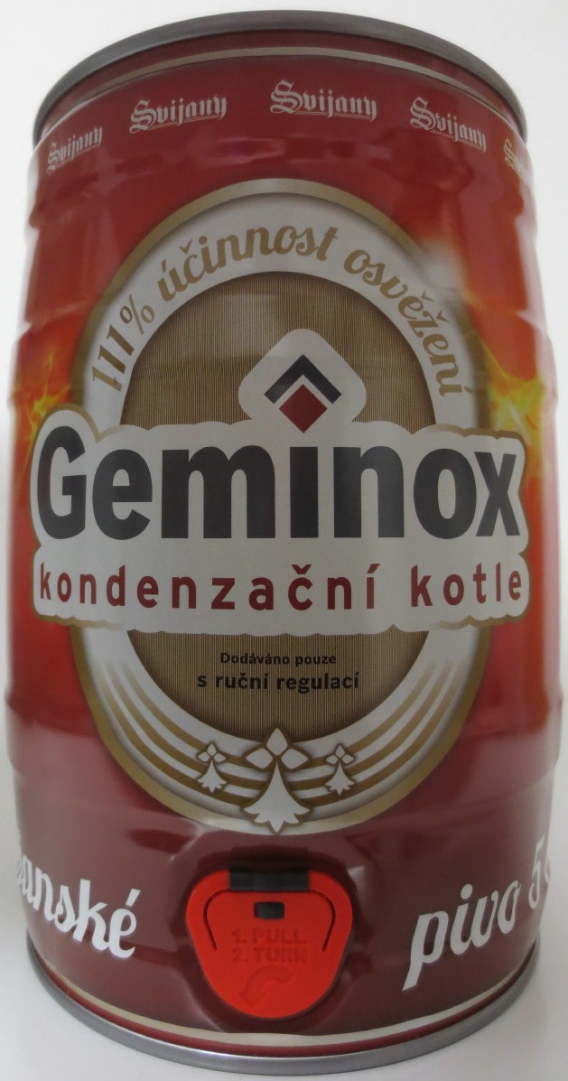 Svijany Svijanské pivo Geminox kondenzační kotle (5L) č.1 