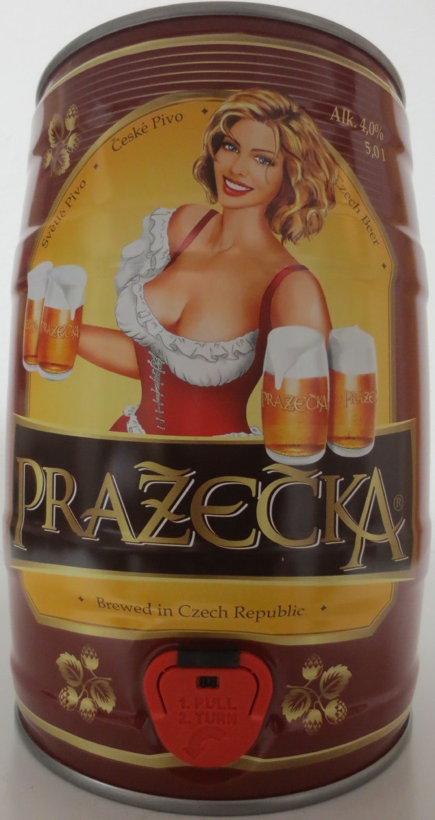 PRAŽEČKA Brewed in Czech Republic (PLATAN) č.1