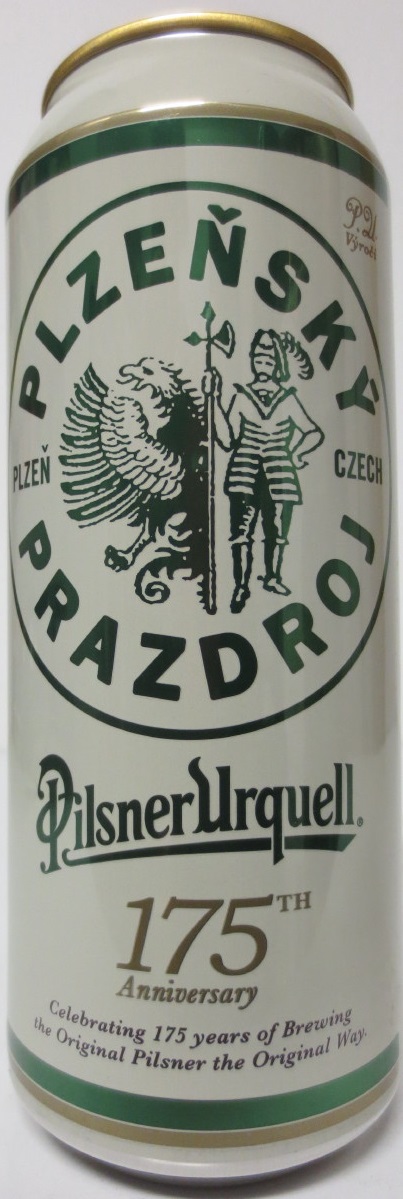 PLZEŇSKÝ PRAZDROJ Pilsner Urquell 175TH Aniversary THE ORIGINAL PILSNER č.2 (50cl) (T/O)