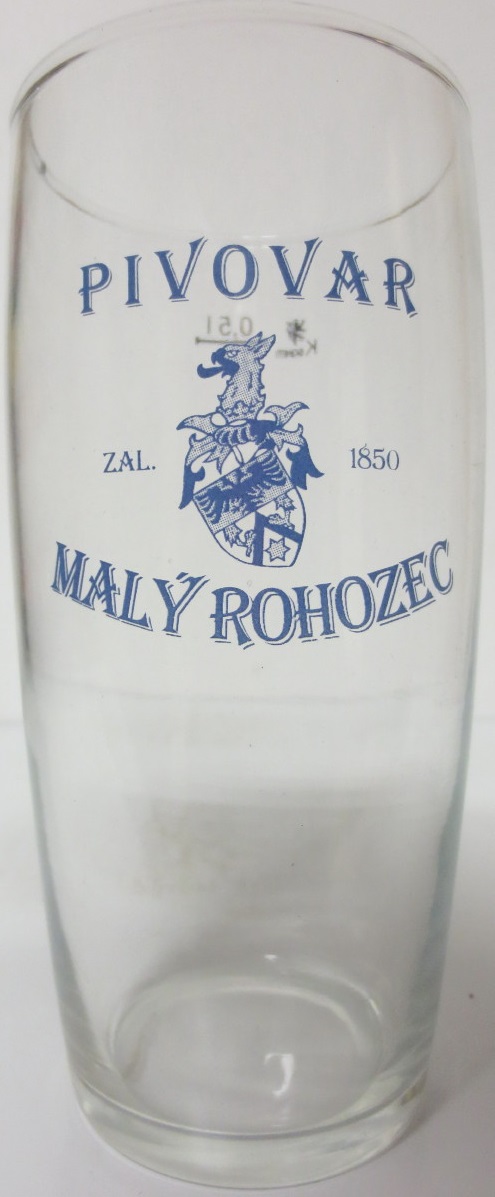 PIVOVAR MALÝ ROHOZEC (0,5L) modrý
