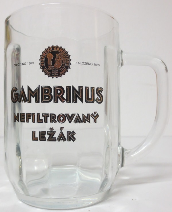GAMBRINUS NEFILTROVANÝ LEŽÁK (0,5L)