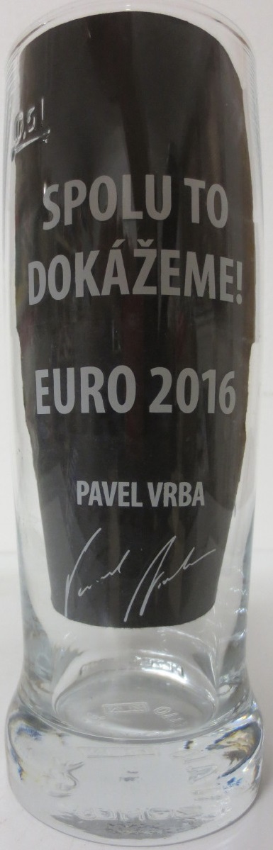 Gambrinus SPOLU TO DOKÁŽEME EURO 2016 PAVEL VRBA (0,5L)