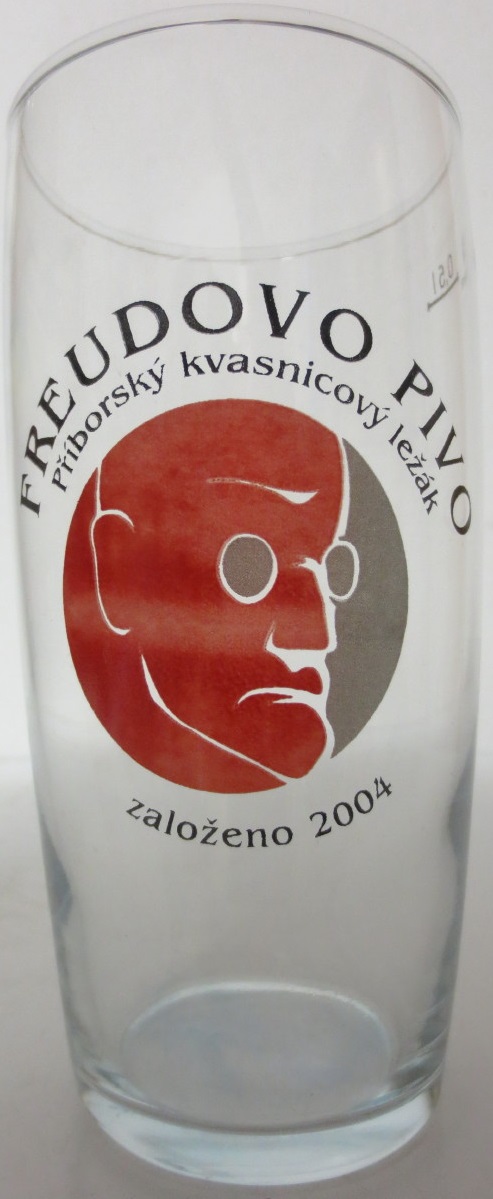 FREUDOVO PIVO Příborský kvasnicový ležák založeno 2004 (0,5L) 