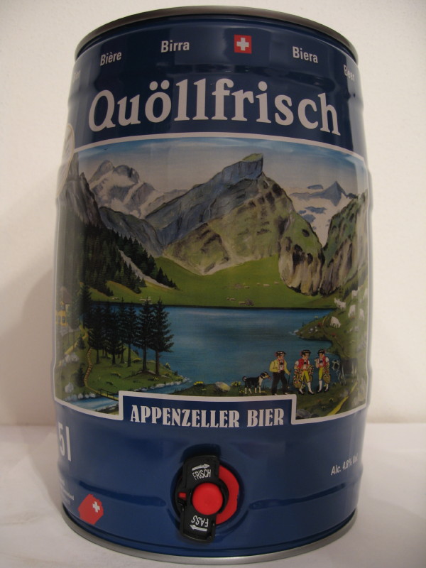 Quöllfrisch APPENZELLER BIER (deep blue)