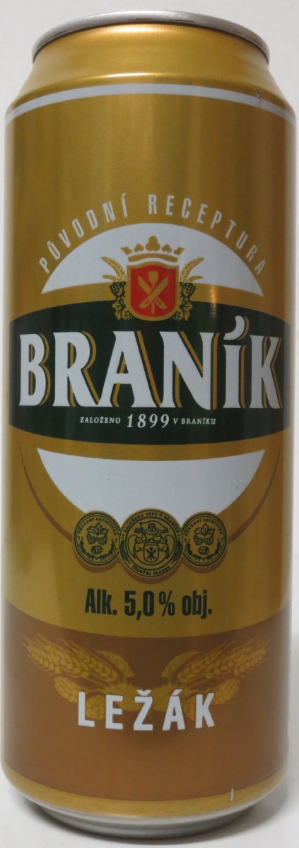 BRANÍK Alk. 5,0% obj. LEŽÁK (50cl) (B/O)