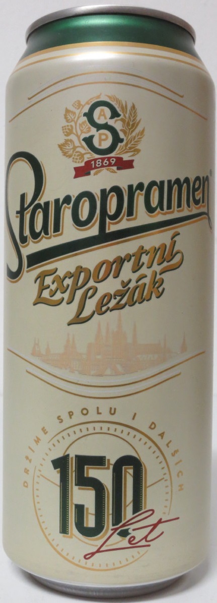 Staropramen Exportní Ležák 150 (50cl) (B/O)