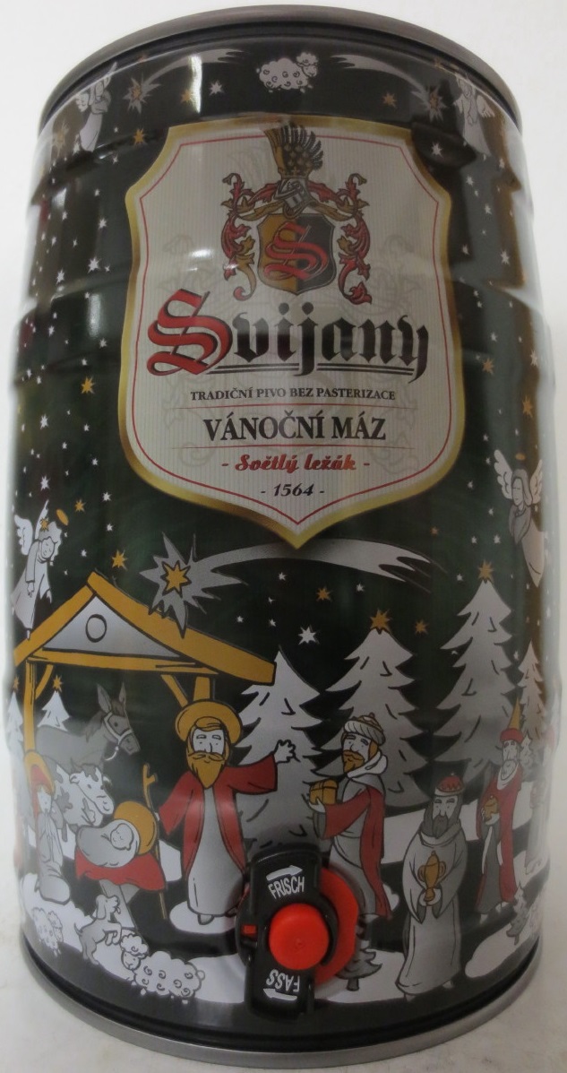Svijany VÁNOČNÍ MÁZ Světlý ležák