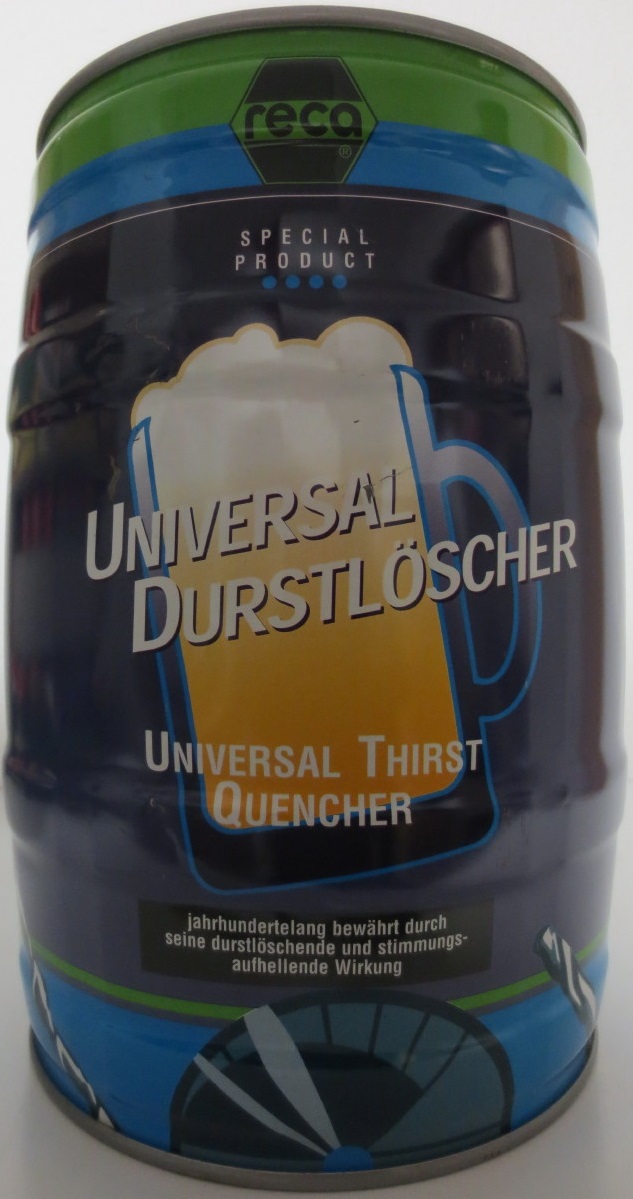 reca UNIVERSAL DURSTLÖCHER UNIVERSAL THIRST QUENCHER (5L) Nr.1 
