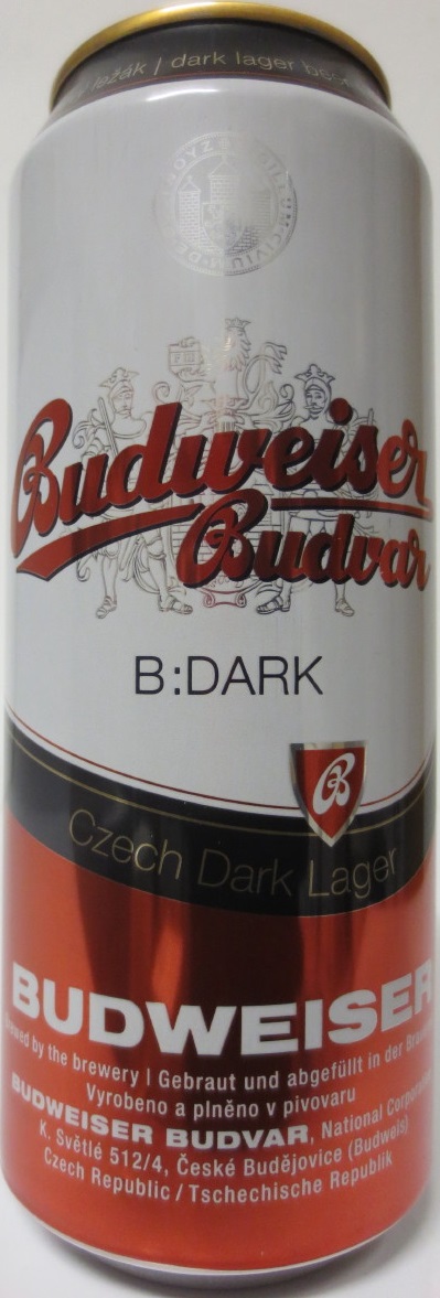 Budweiser Budvar B:DARK Czech Dark Lager (50cl) (B/O) č.4