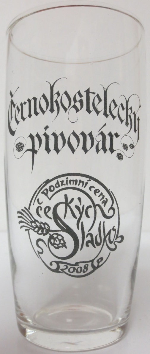 Černokostelecký pivovár podzimní cena 2008 (0,3L)