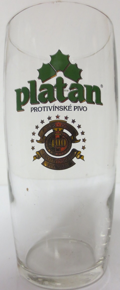 platan PROTIVÍNSKÉ PIVO 400 LET (0,5L)