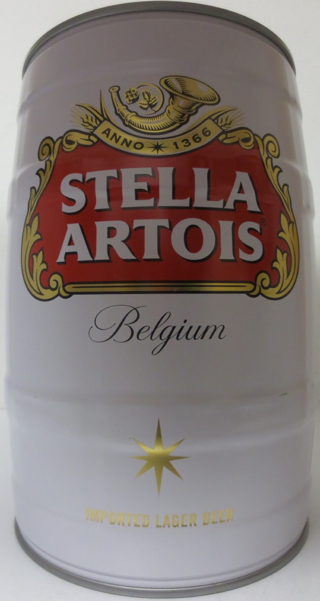 STELLA ARTOIS Belgium IMPORTED LAGER BEER (5L) Nr.1