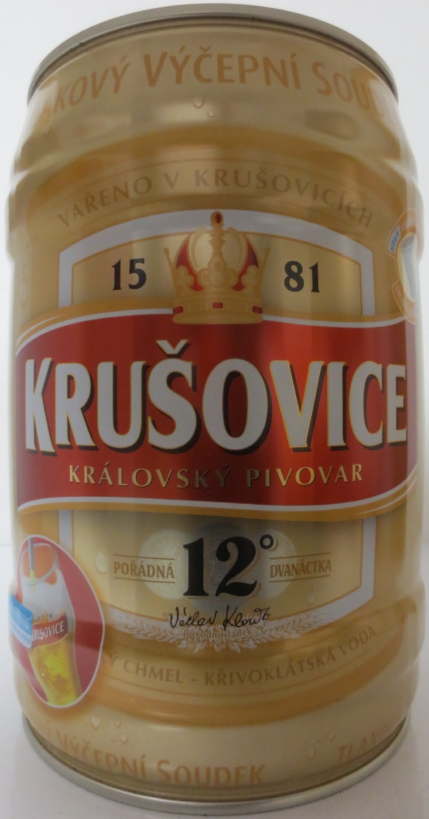 KRUŠOVICE KRÁLOVSKÝ PIVOVAR 12° č.2