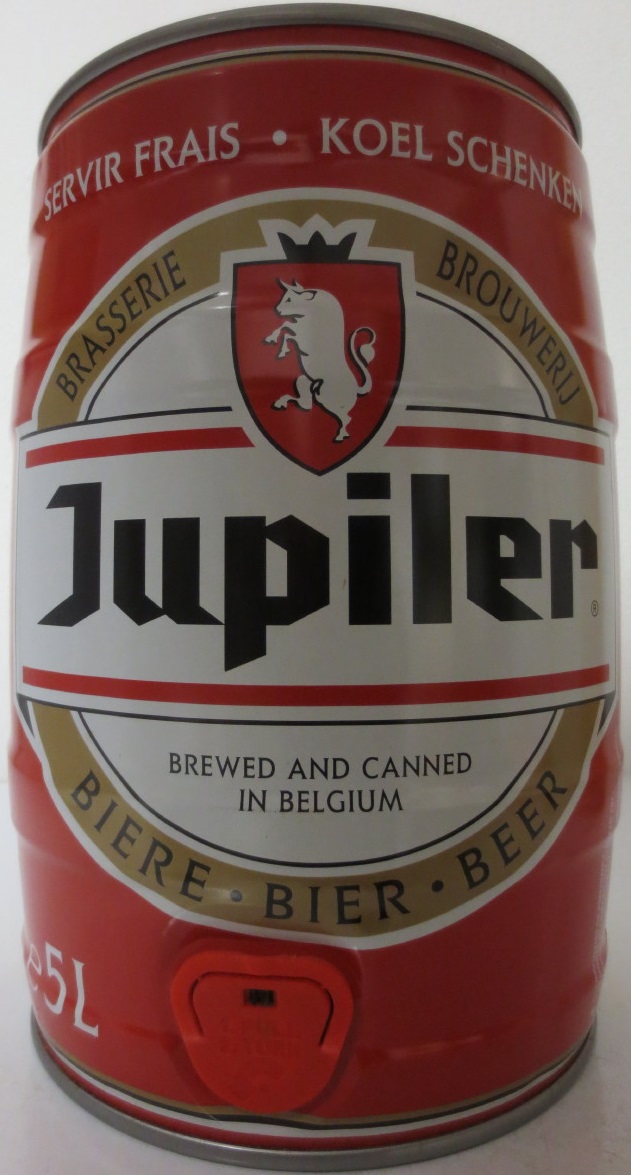 Jupiler BREWED AND CANNED IN BELGIUM (5L) Nr.2