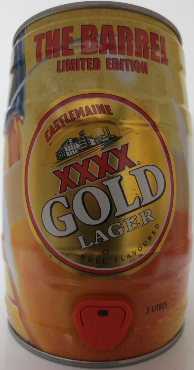 CASTLEMAIN XXXX GOLD LAGER (5L) Nr.1