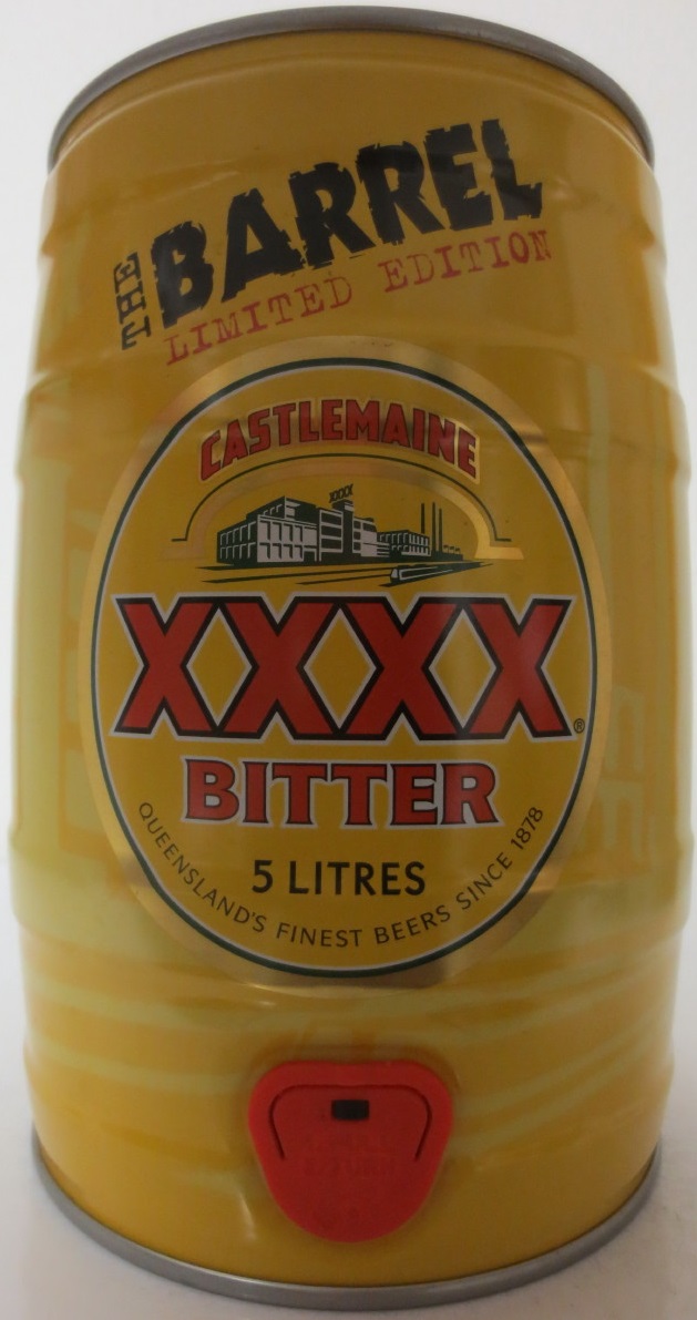 CASTLEMAINE XXXX BITTER 5 LITRES (5L) Nr.1 