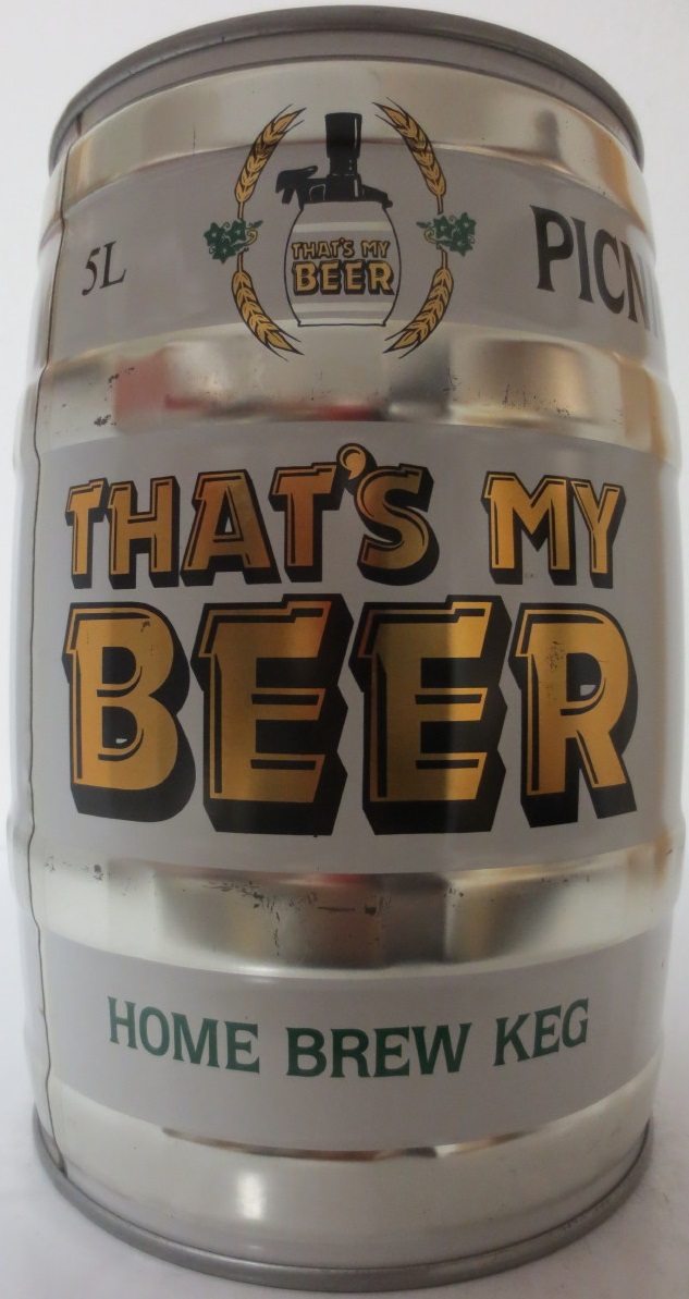 THAT´S MY BEER HOME BREW KEG (5L) Nr.1 