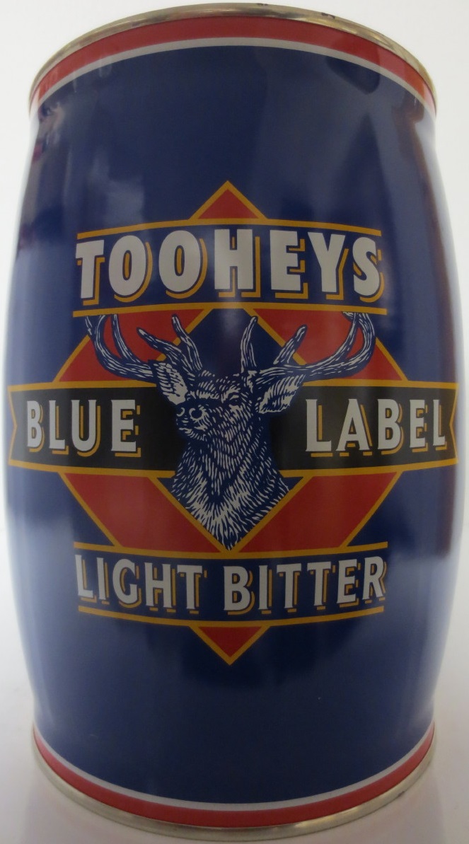 TOOHEYS BLUE LAGER LIGHT BITTER (BANK VALUT)